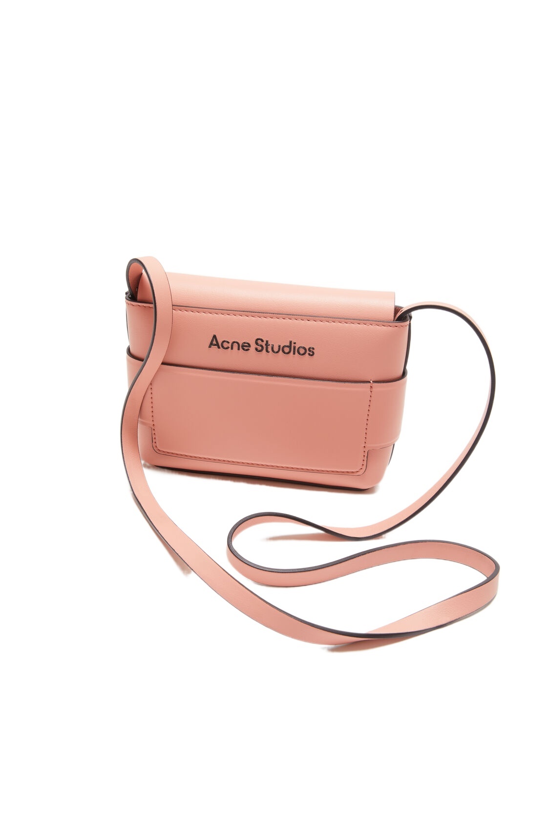 Acne Studios Mini Musubi Shoulder Bag In Pink