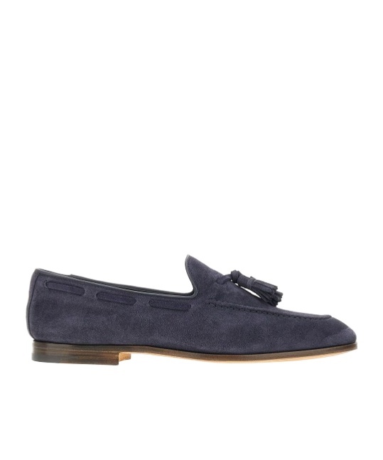 Church's Tassel-detail Suede Loafers In Black