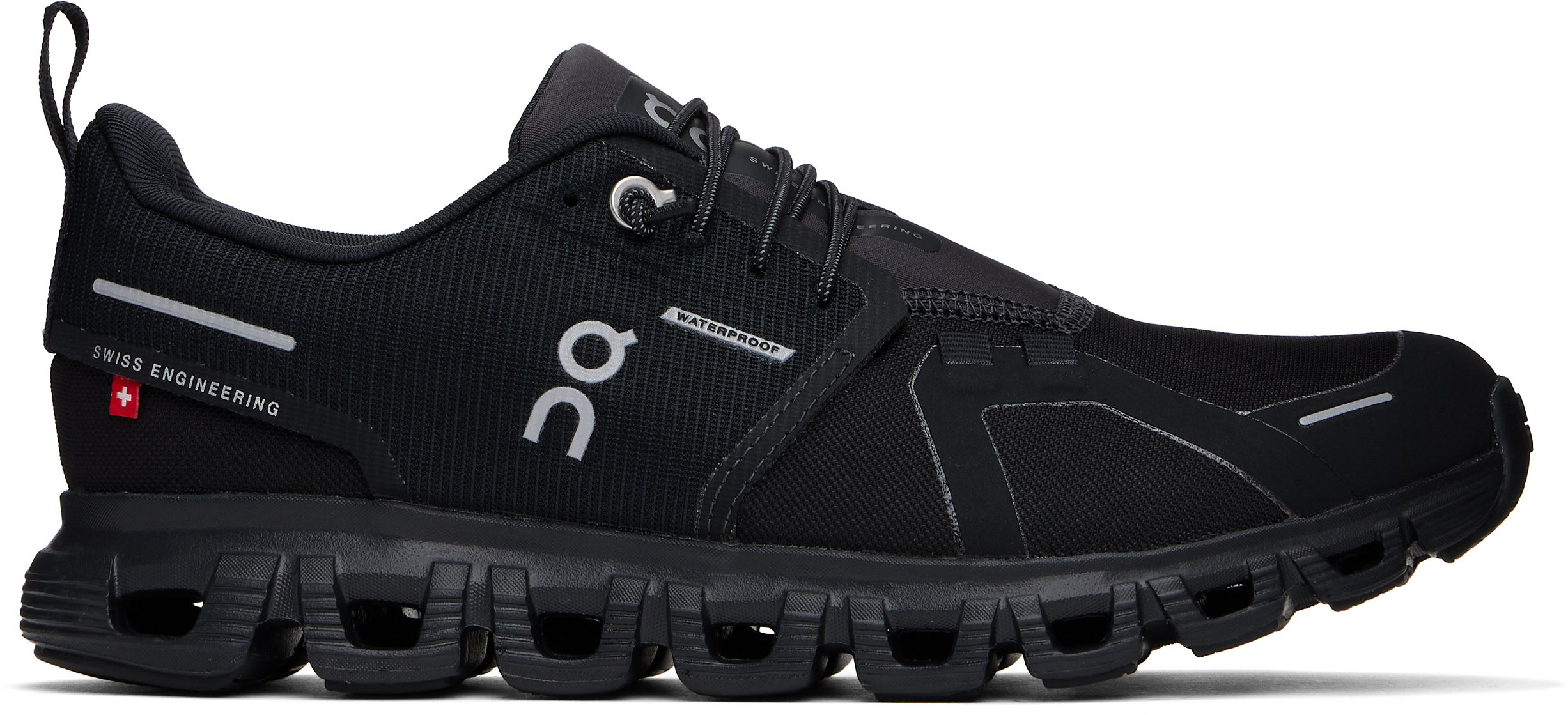 On Running W Cloud Sneakers In Black