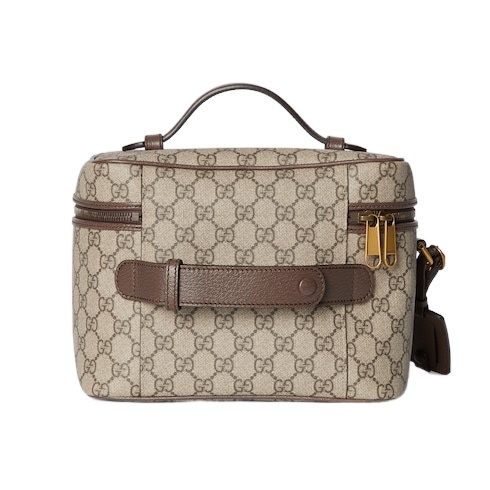 Gucci Porter Series Medium Portable Toiletry Bag In Nude