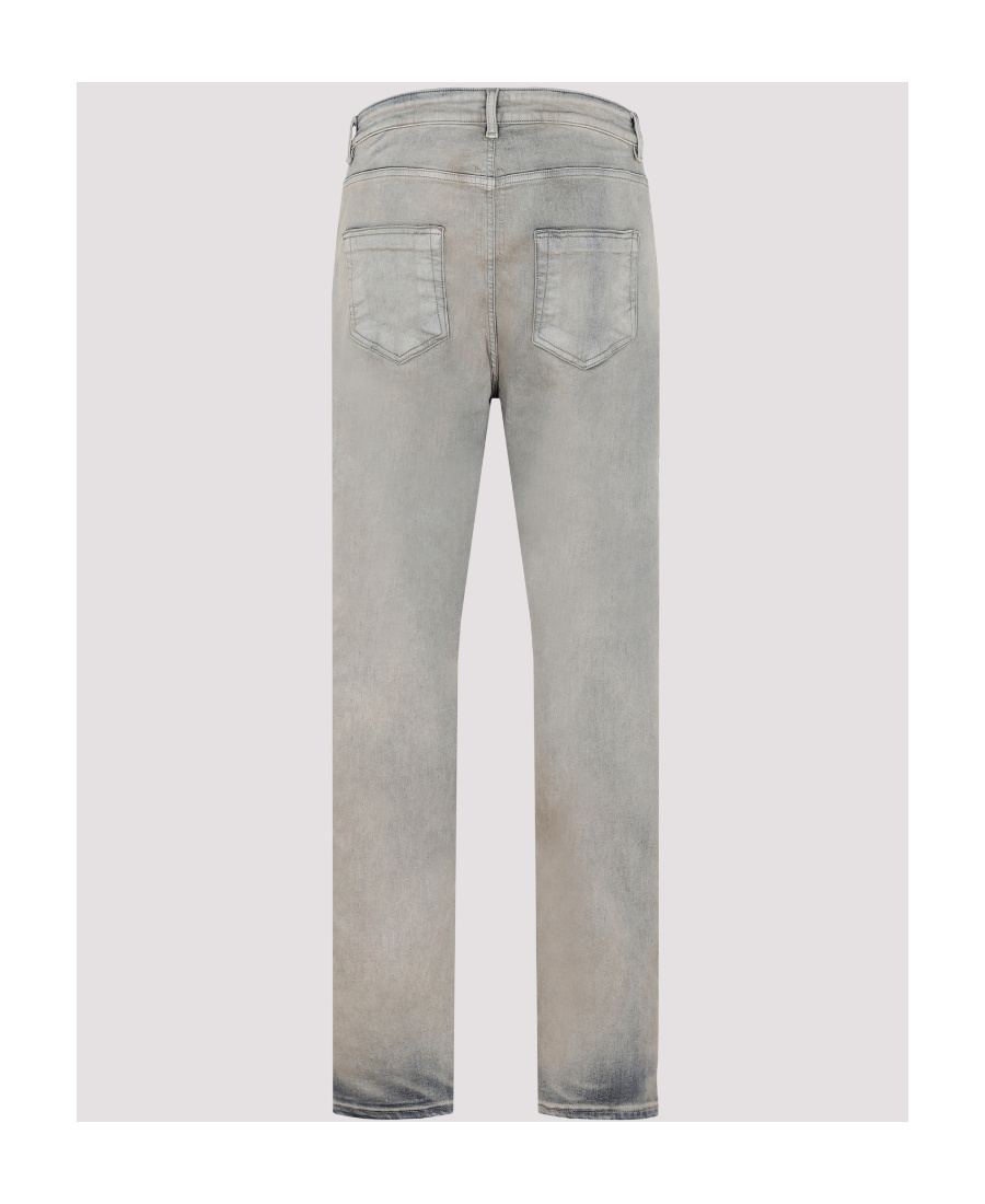 Rick Owens Drkshdw Slim-cut Cotton Jeans In Gray