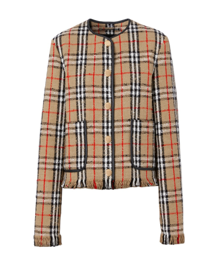 Burberry Coats & Jackets In Nude