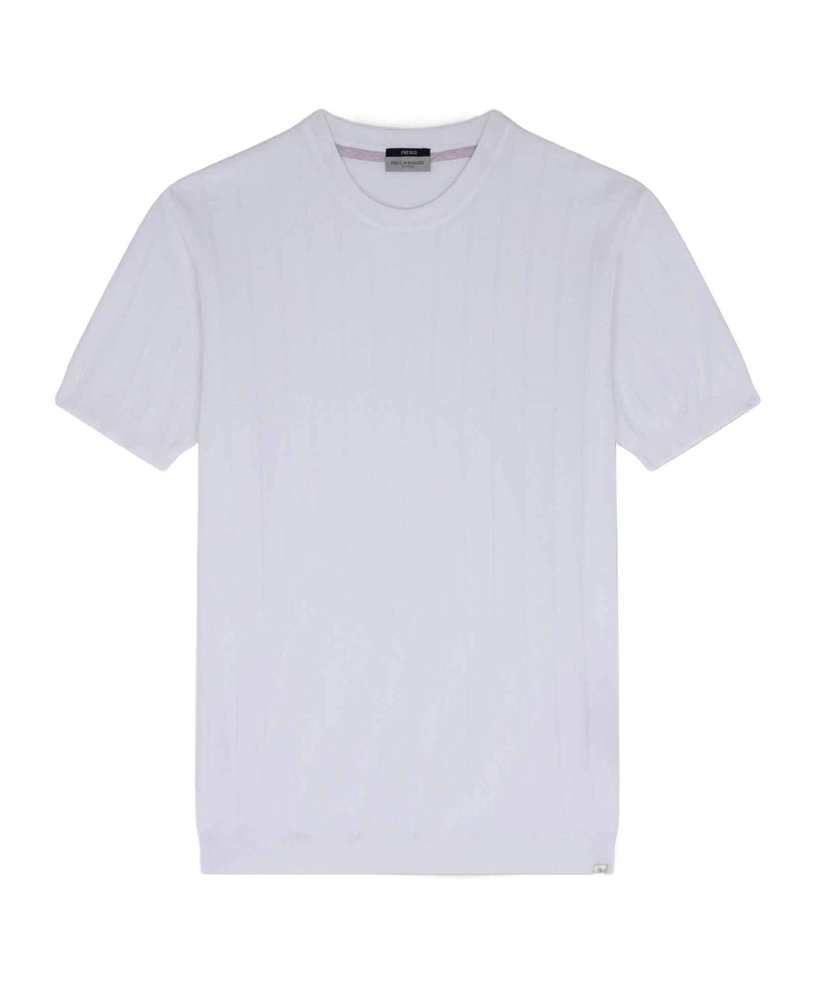 Shop Paul & Shark Paul Shark Crew Neck Tee In White