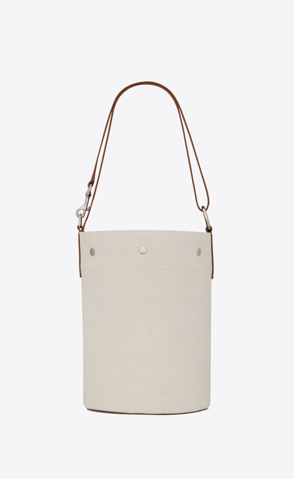 Saint Laurent Rive Gauche Shopping Bag In White