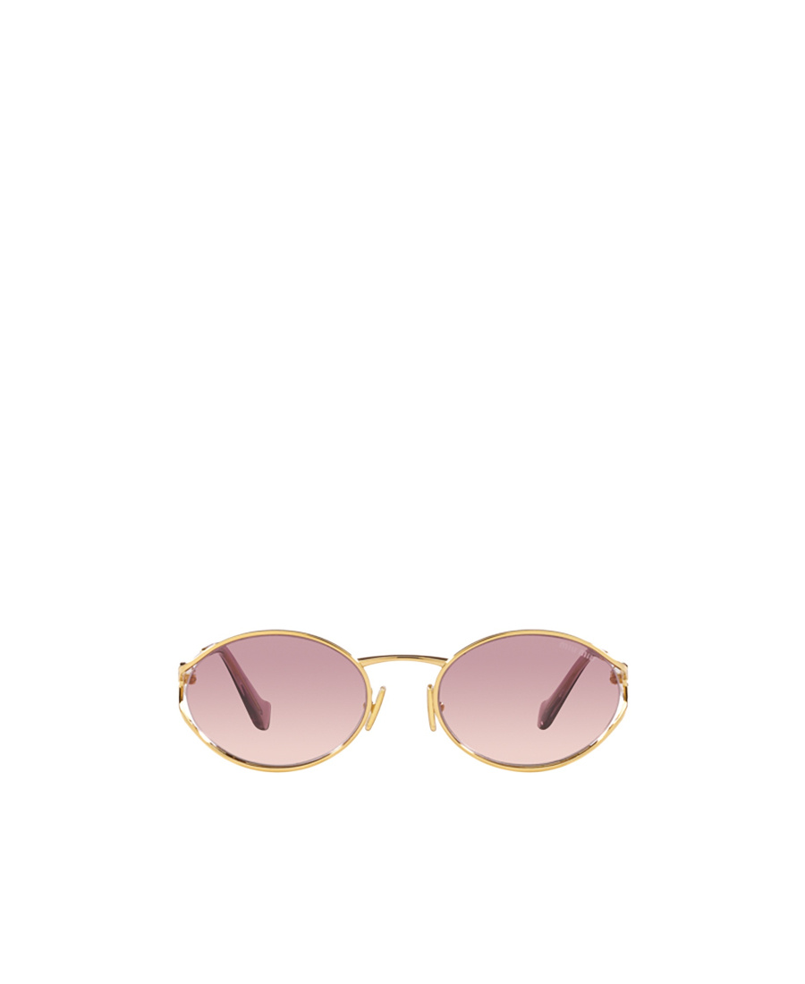 Miu Miu Logo Sunglasses In Pink