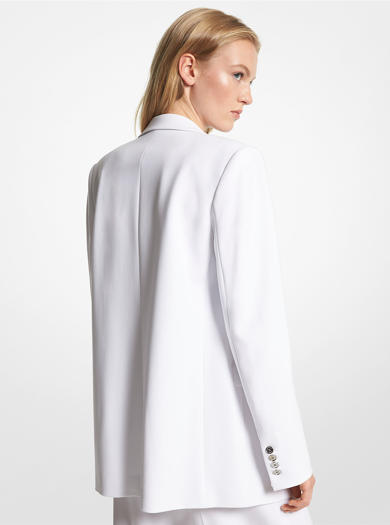 Michael Michael Kors Single-breasted Jacket In White