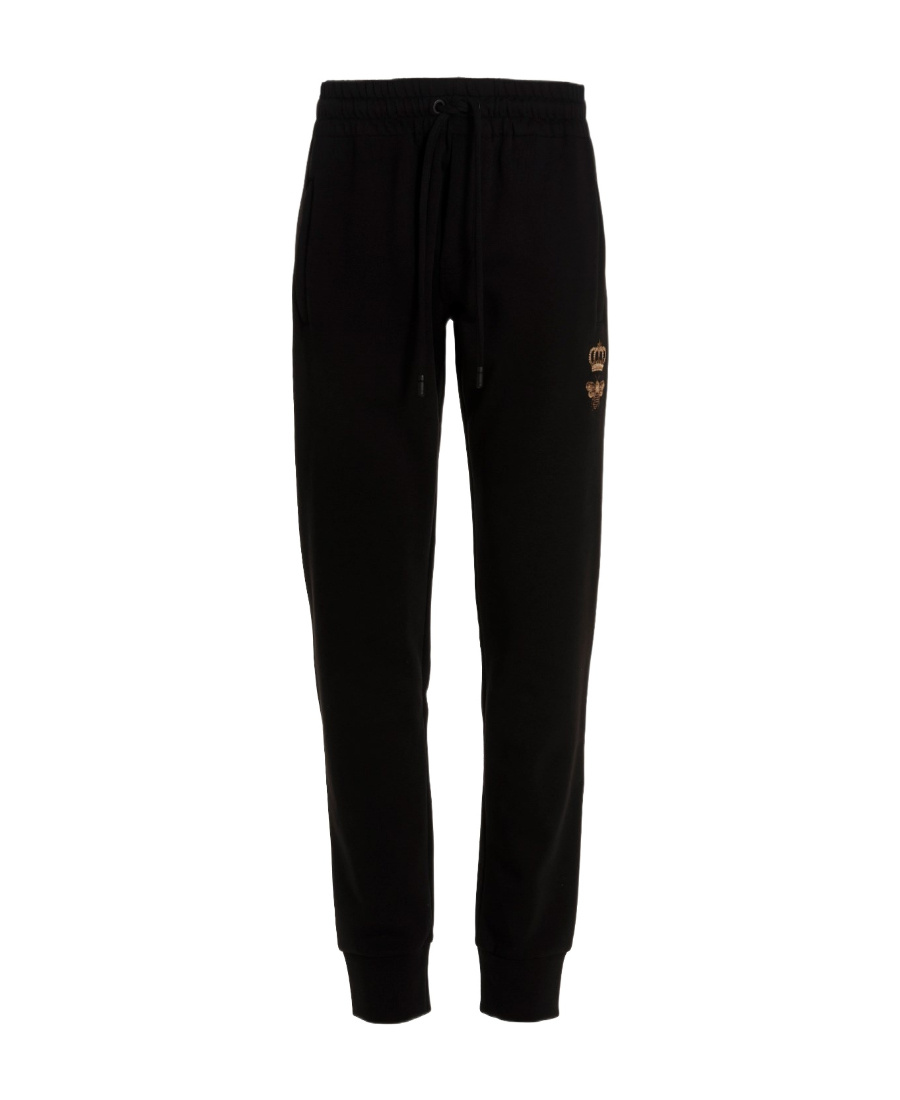 Dolce & Gabbana 'black Sicily' Joggers In Black