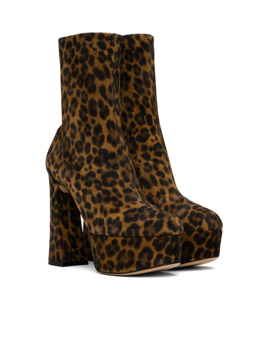 Gianvito Rossi Brown Holly Boots In Black