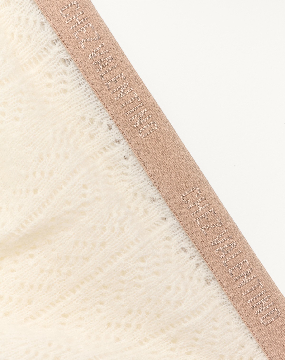 Valentino Hollow Pantyhose In Nude
