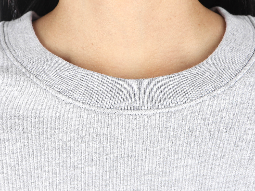 Shop Maison Kitsuné Round Neck Sweater In White