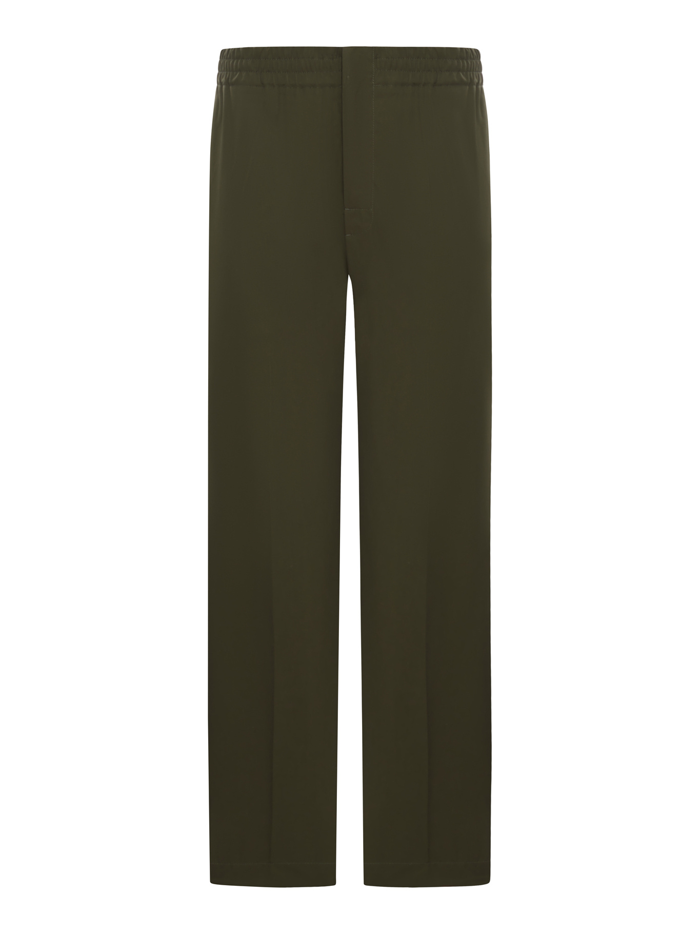 Bottega Veneta Elastic Waist Casual Pants In Black