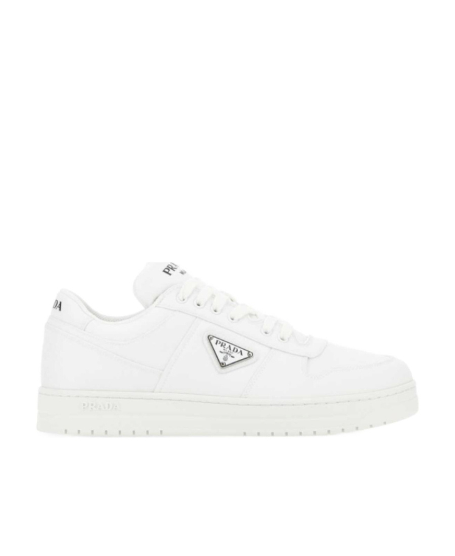 Prada Sneakers In Re-nylon Bianco Uomo In White