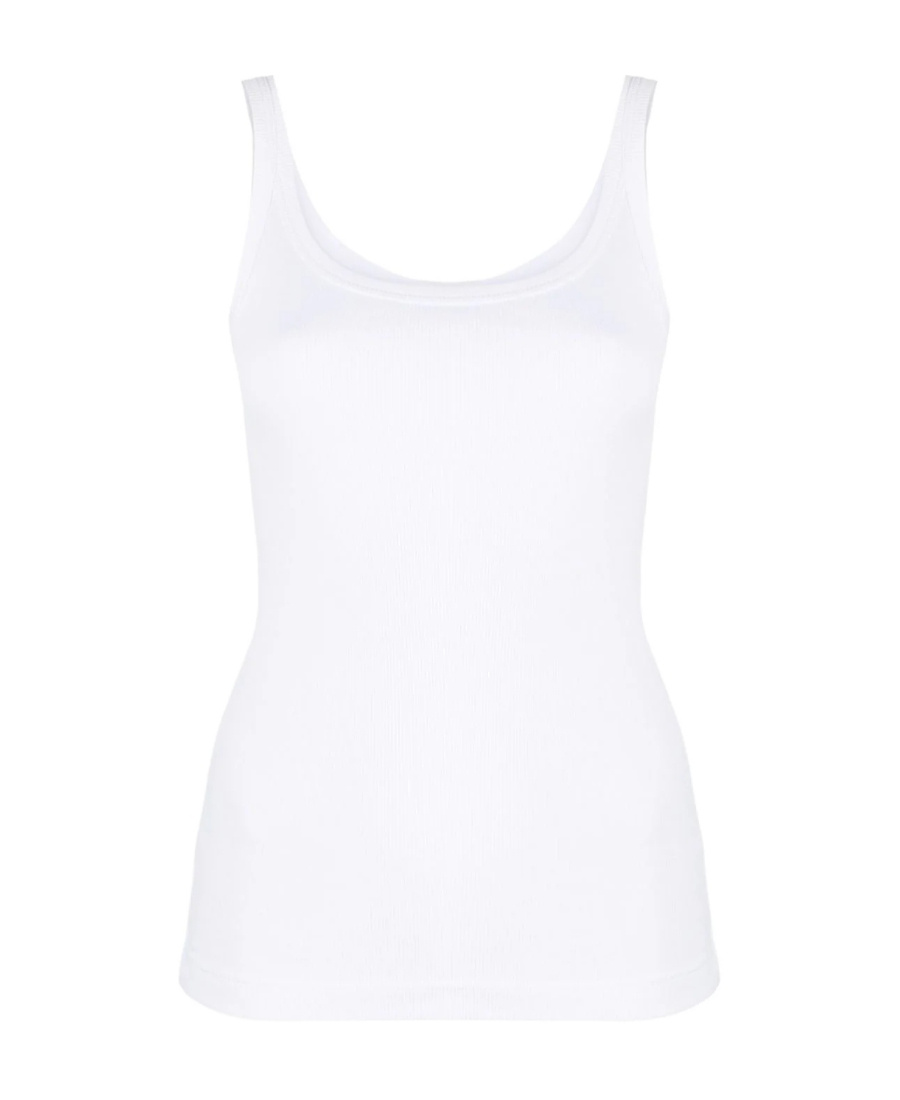 Dolce & Gabbana Cotton Tank Top In White