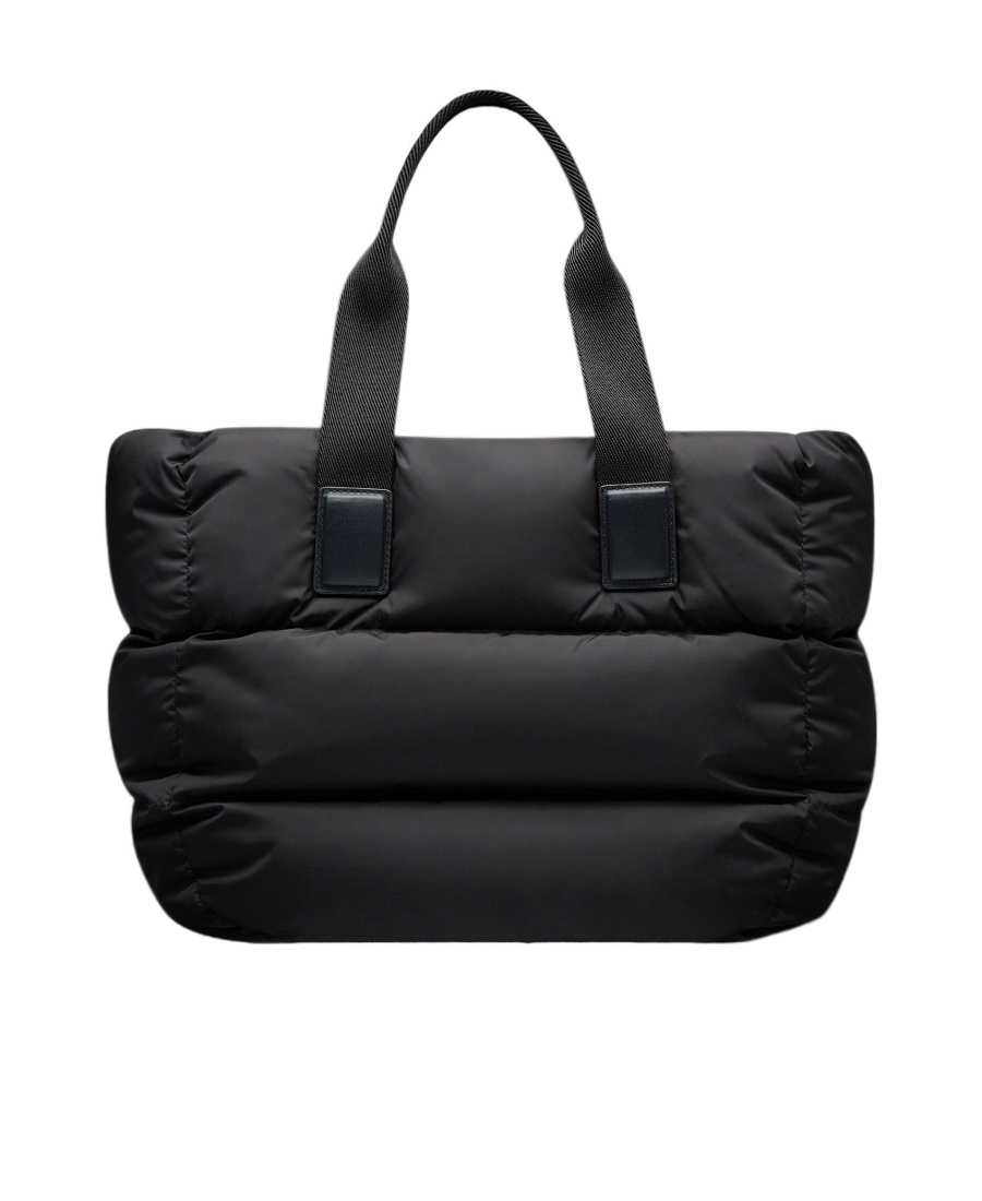Moncler Caradoc Padded Tote Bag In Black