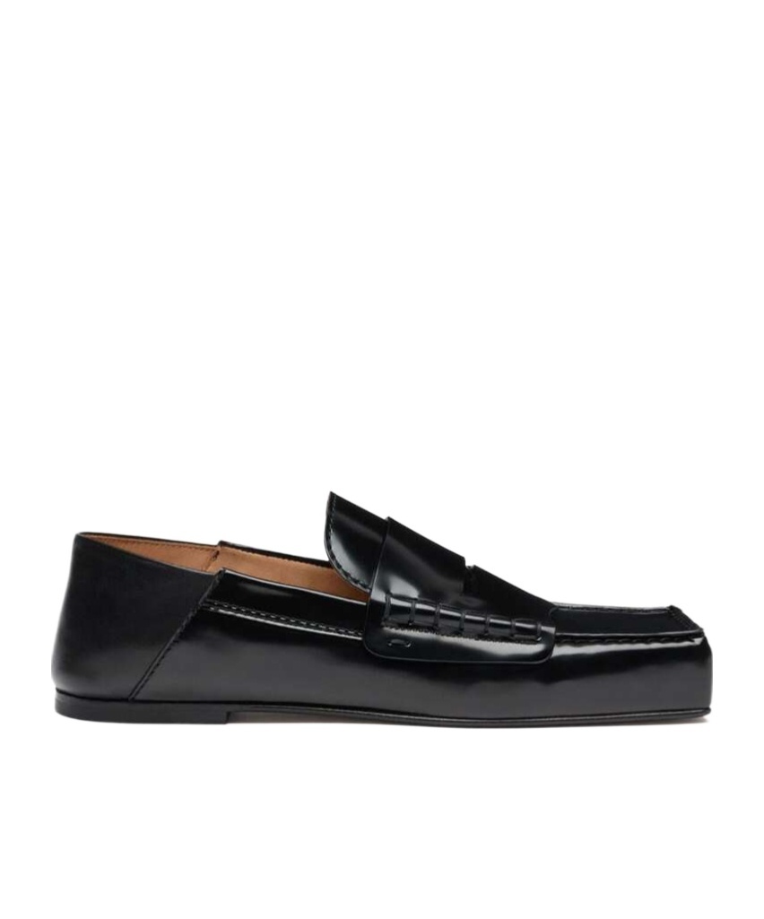 Jacquemus Les Mocassins Carre Shoes In Black