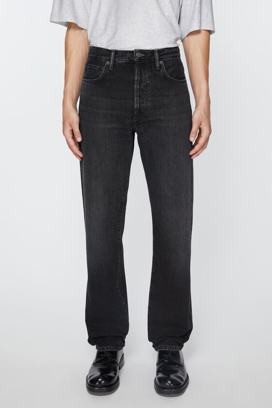 Acne Studios Jeans In Regulärer Passform – 1996 In Black
