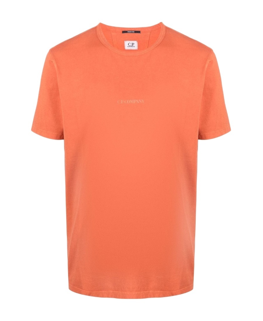 C.p. Company C.p.company T Shirts Short Sleeve In Orange