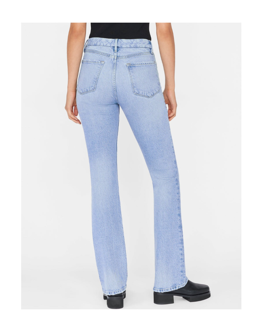 FRAME HIGH-RISE FLARED JEANS