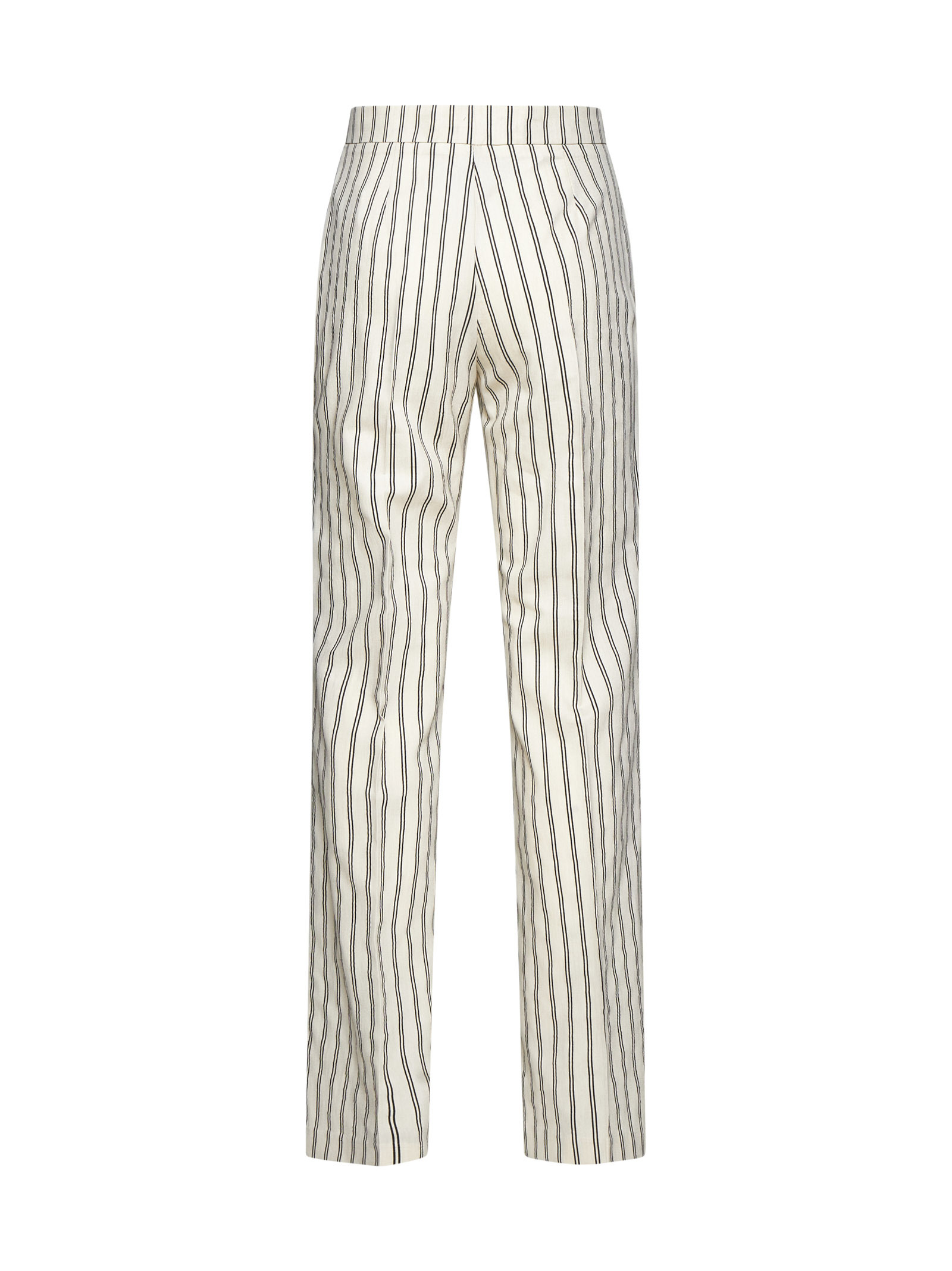Kaos Striped Trousers In White