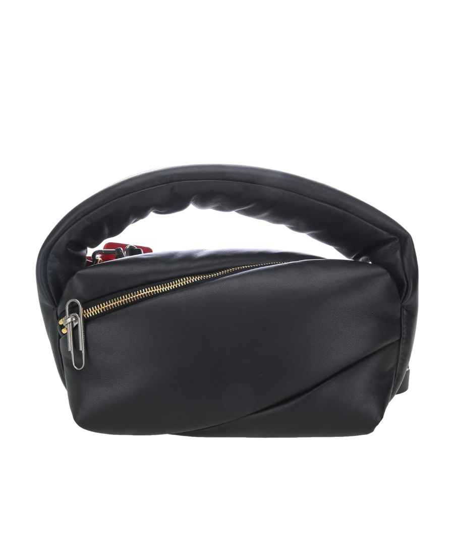 Off-white Diag Print Shoulder Bag In Black