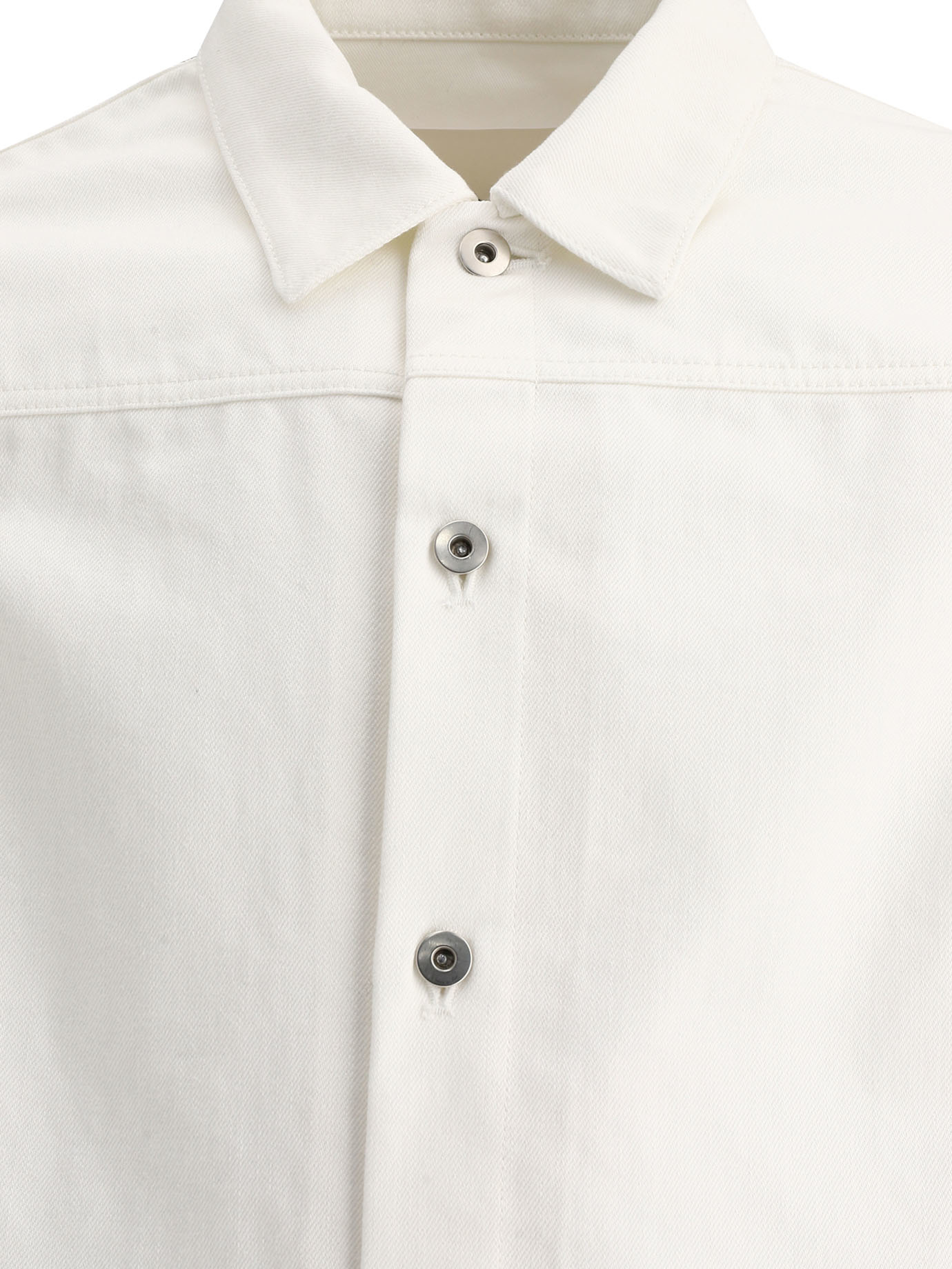 Jil Sander Buttoned Shirt In White