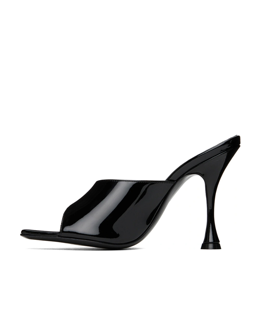 Shop Magda Butrym Open-toed High-heeled Sandals In Black
