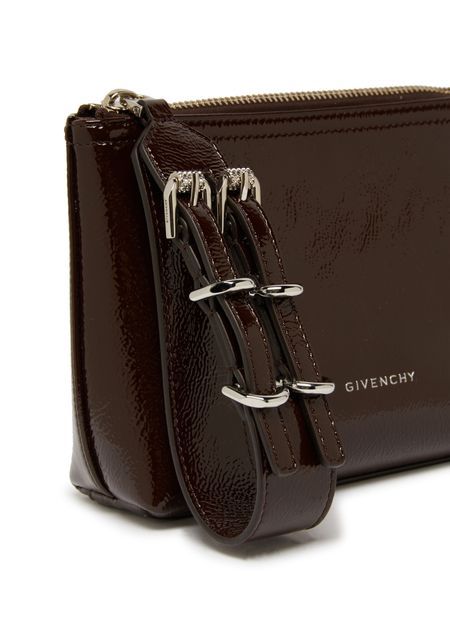 Shop Givenchy Small Voyou Clutch In Black