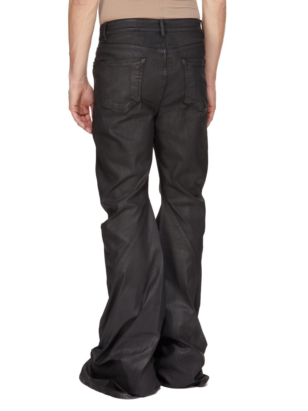 Rick Owens Drkshdw Flared Jeans In Black