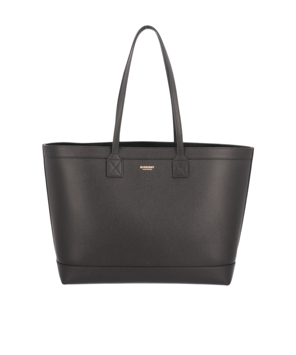 Burberry Double-handle Handbag In Black