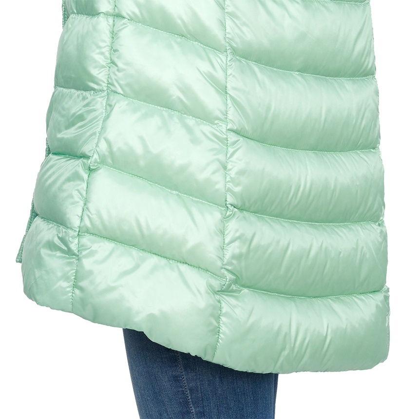 Herno Long-sleeved Down Jacket In Green