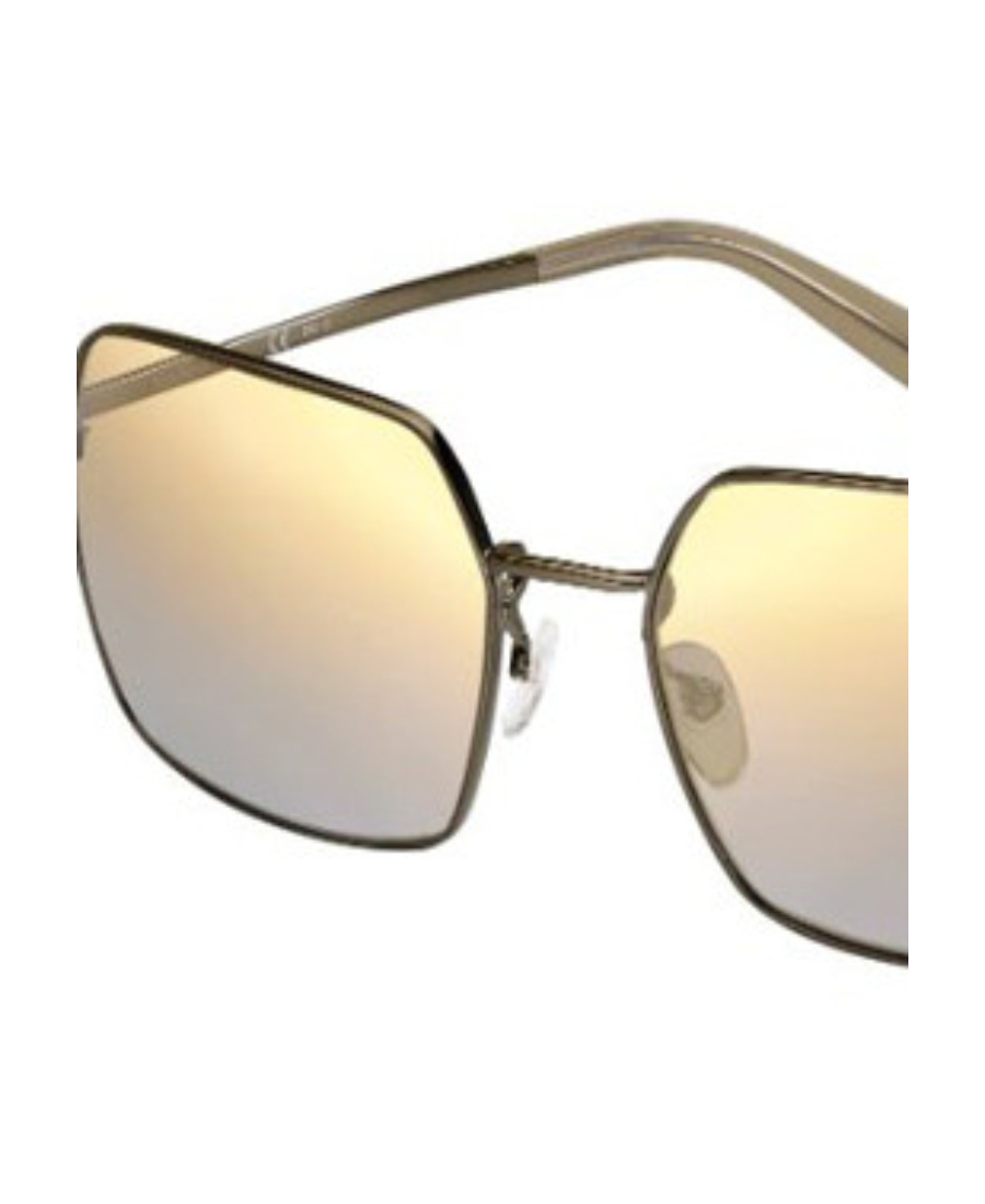 Max Mara Square Sunglasses In Nude