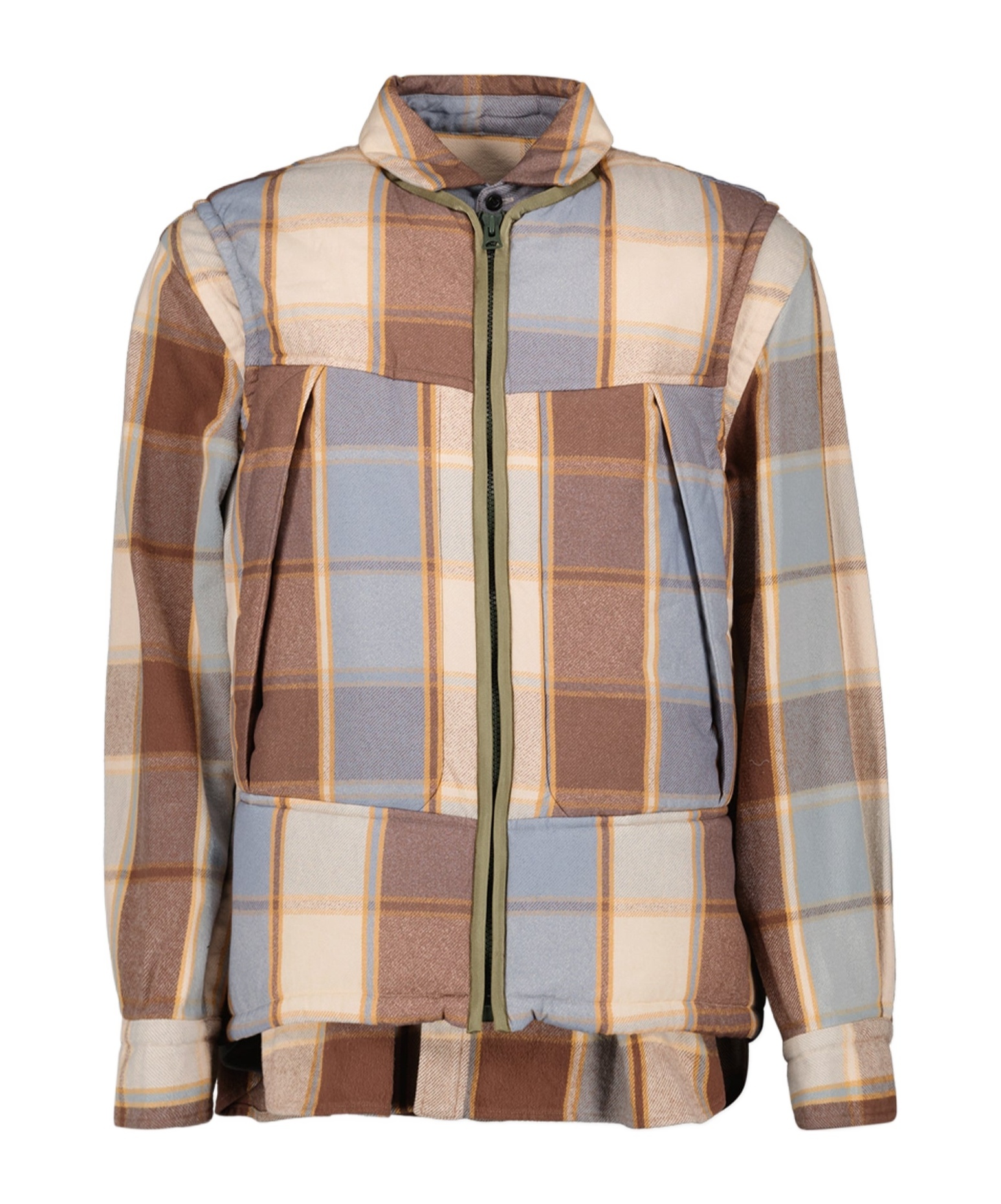 Sacai Long-sleeved Casual Jacket In Multi