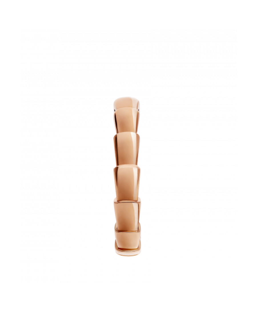 Bvlgari Rose Gold Serpenti Viper Wedding Band In Yellow