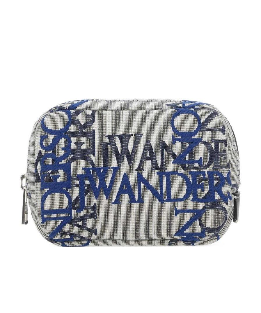 Jw Anderson Logo Jacquard Zip Pouch
