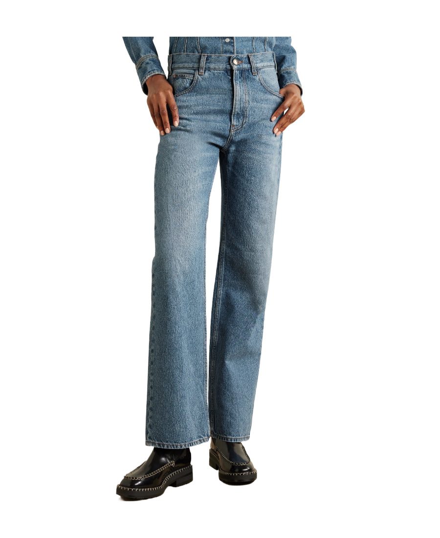 Chloé Boyfriend Jeans - Women's - Cotton/hemp In Blue