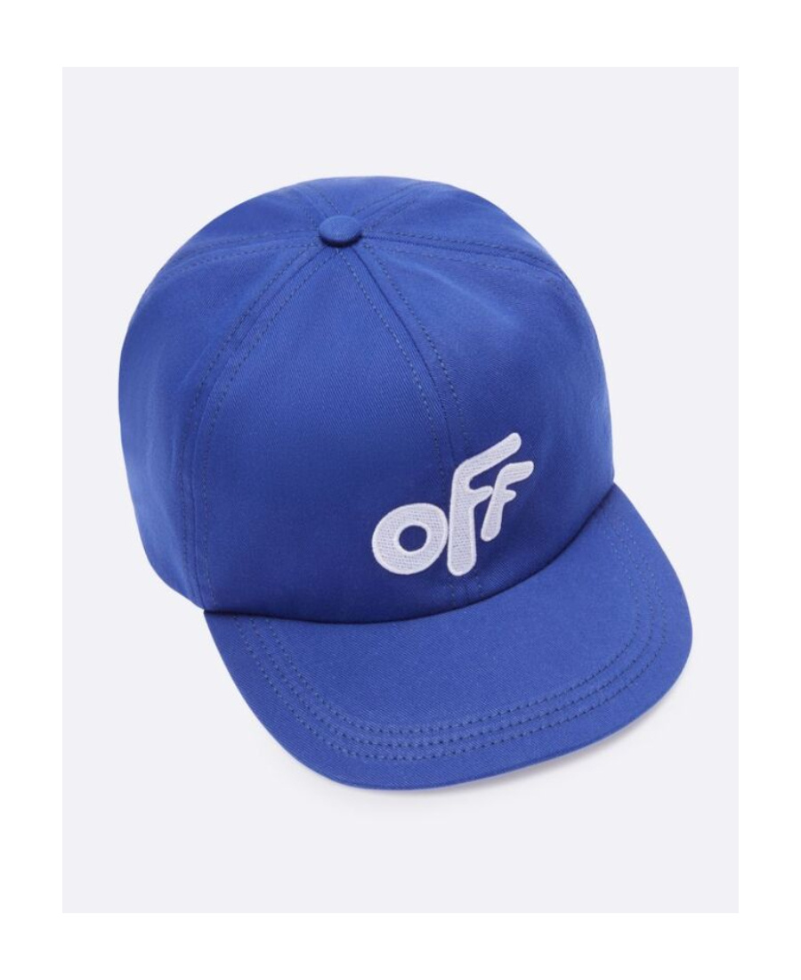 Off-white Embroidered-logo Baseball Cap In Blue