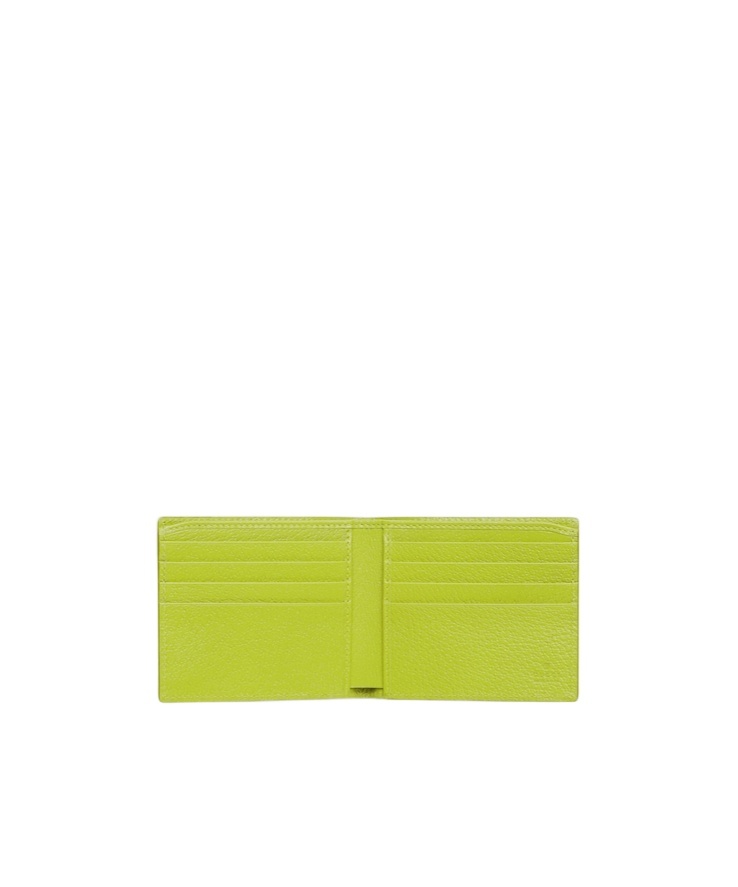 Gucci Men Beige Bi-fold Wallet With Double G Logo Plaque On The Front In Gg Canvas Man
