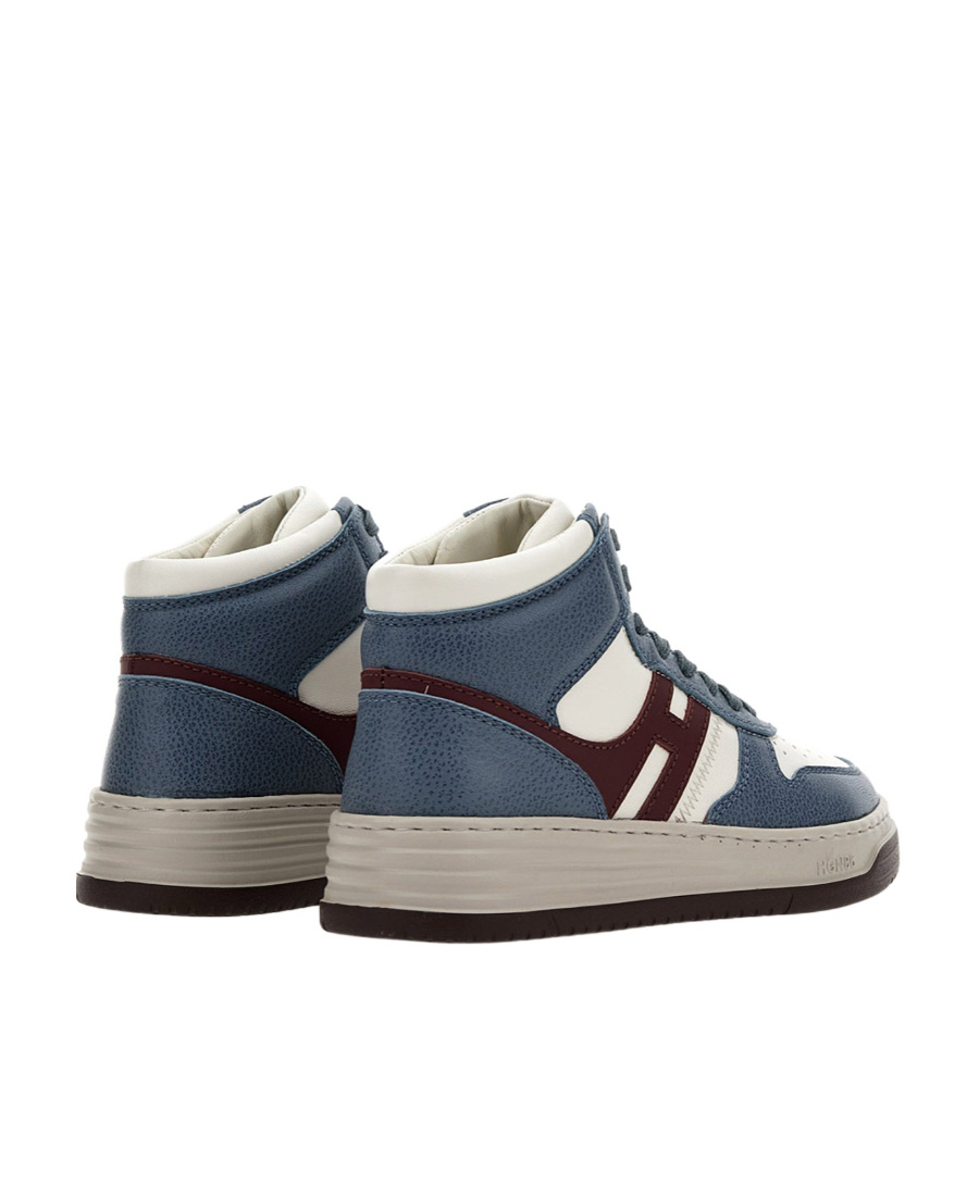 Hogan H630 Panelled High-top Sneakers In Multicolor
