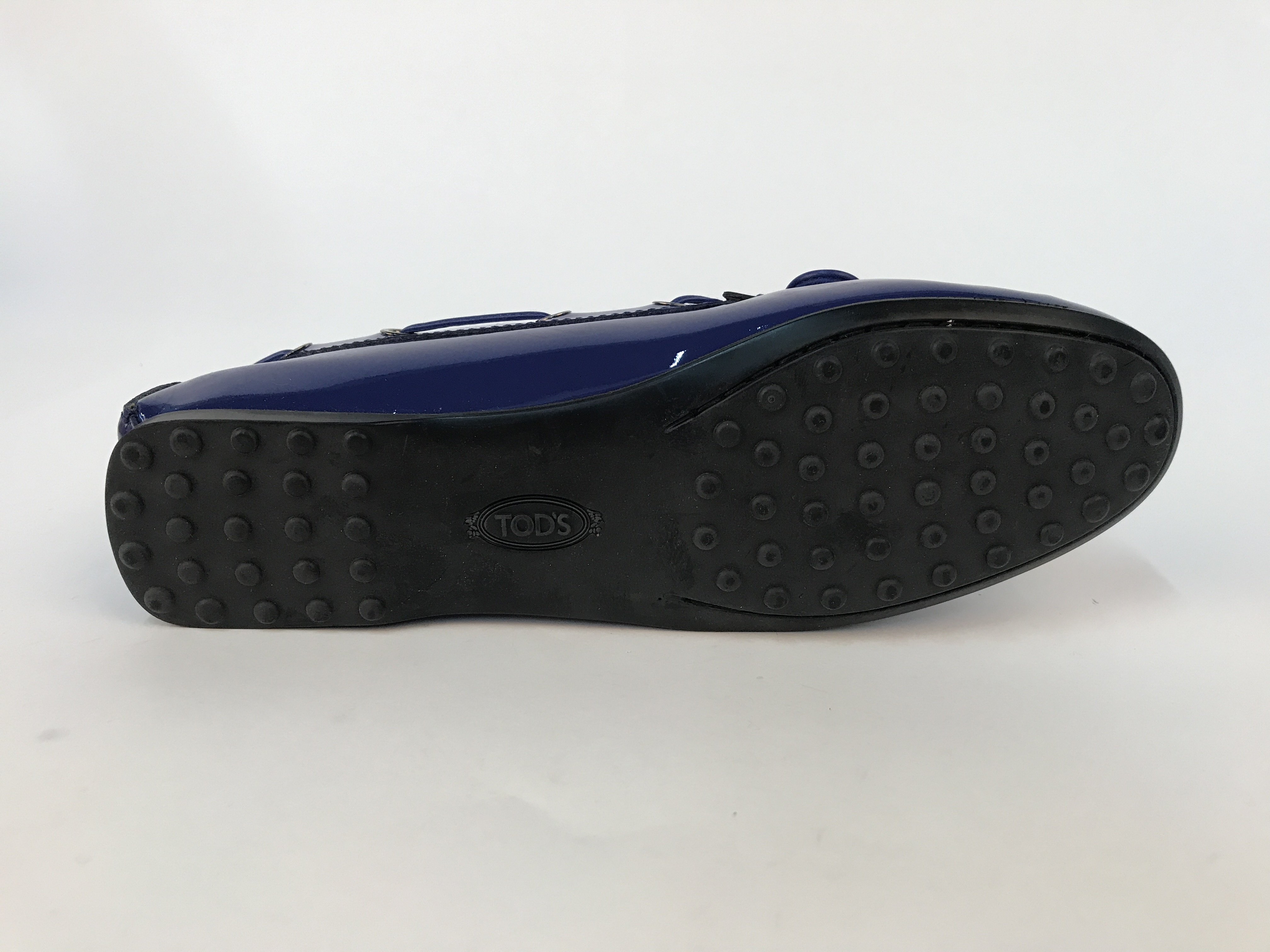 Tod's Logo Details Loafers In Blue