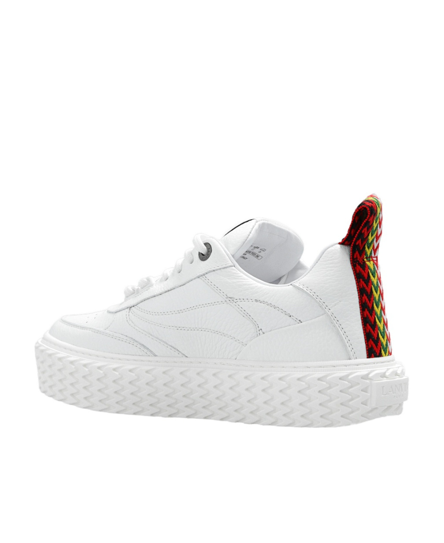 Lanvin Curbies 2 Platform Low-top Sneakers In White