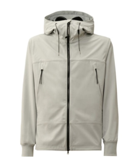 C.p. Company Long-sleeved Casual Jacket In Gray