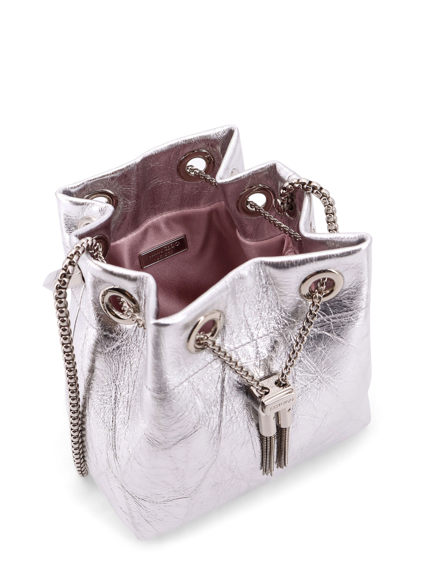 Jimmy Choo Round Handle Leather Handbag