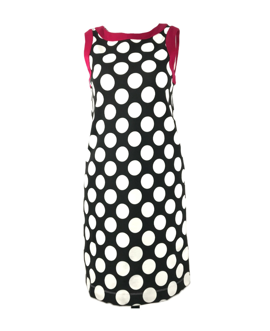 Moschino Logo Dress In White