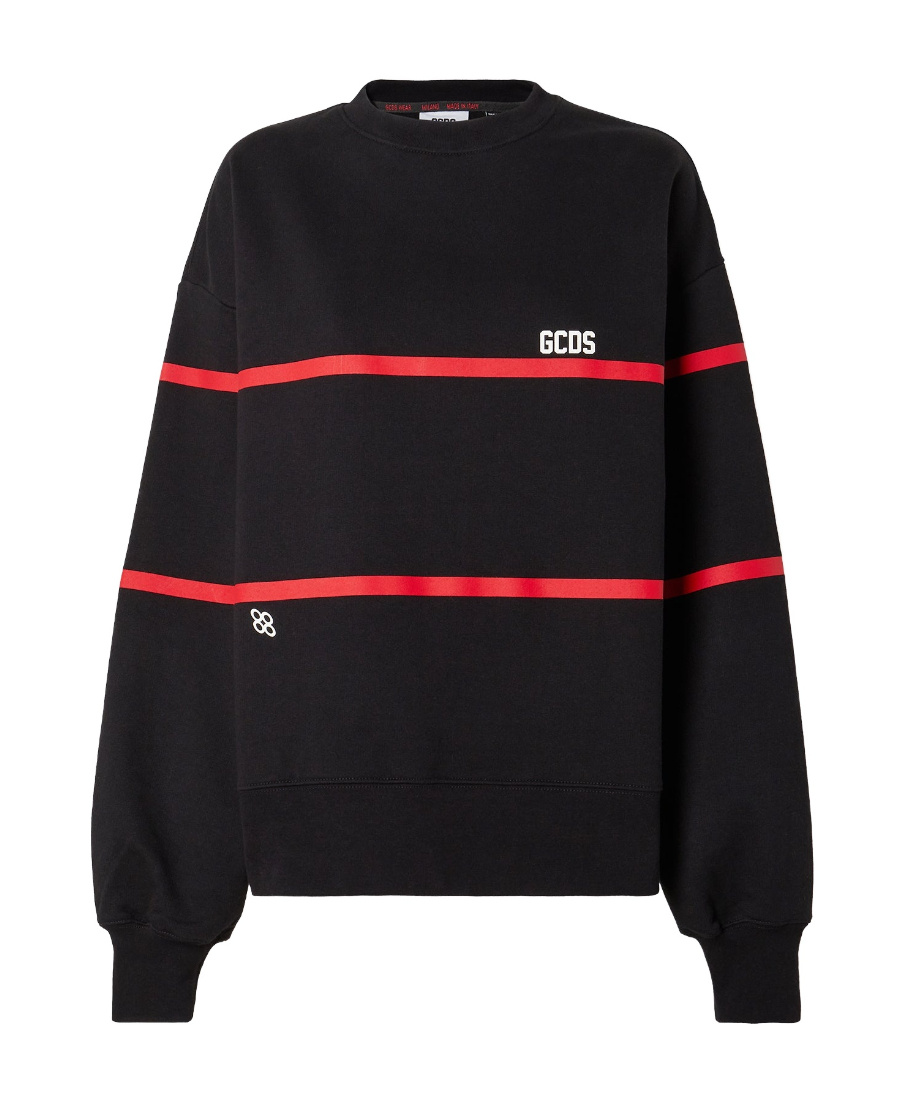 Gcds Sweatshirt In Black