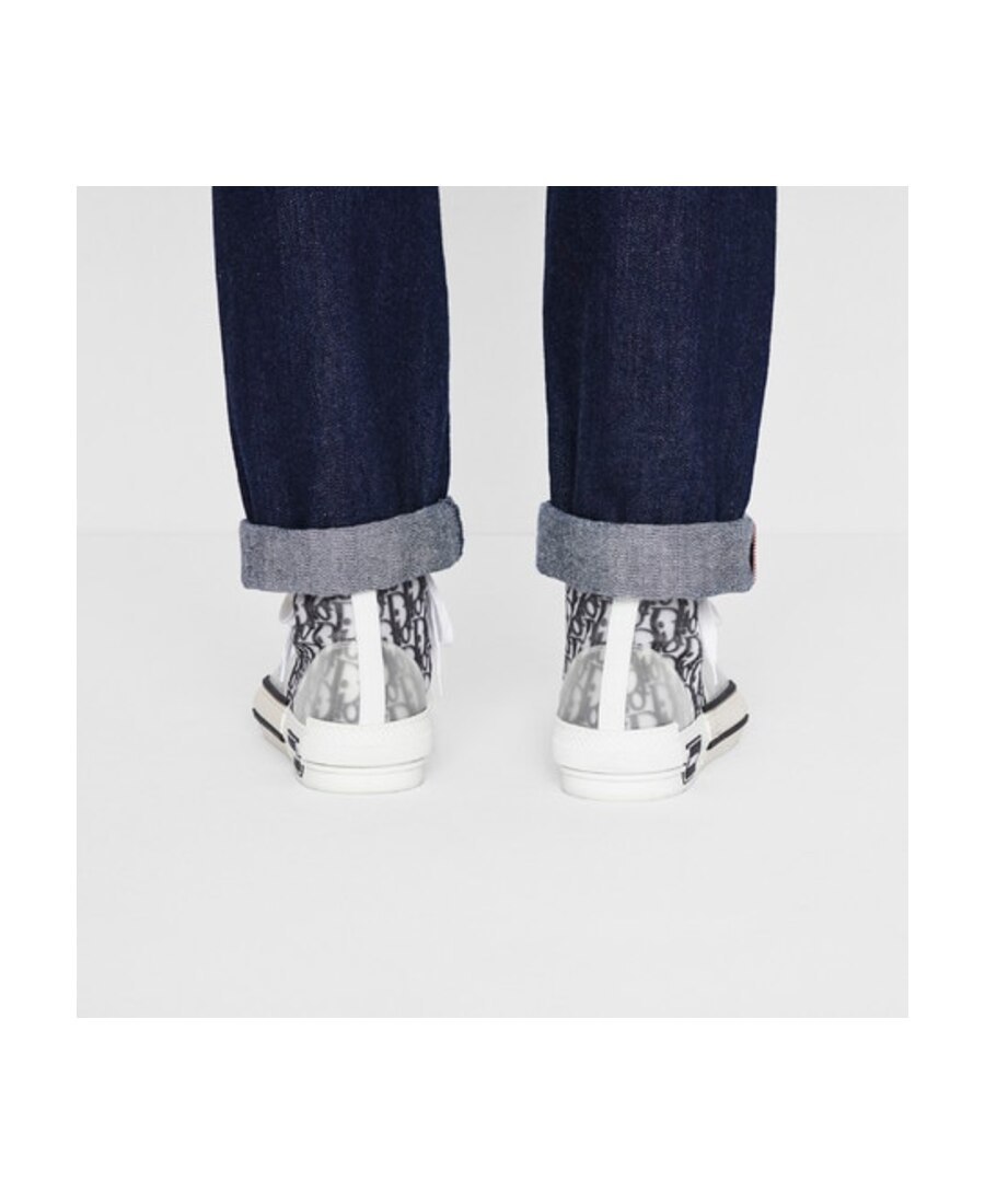 Dior Homme B23 High-top Sneakers In White