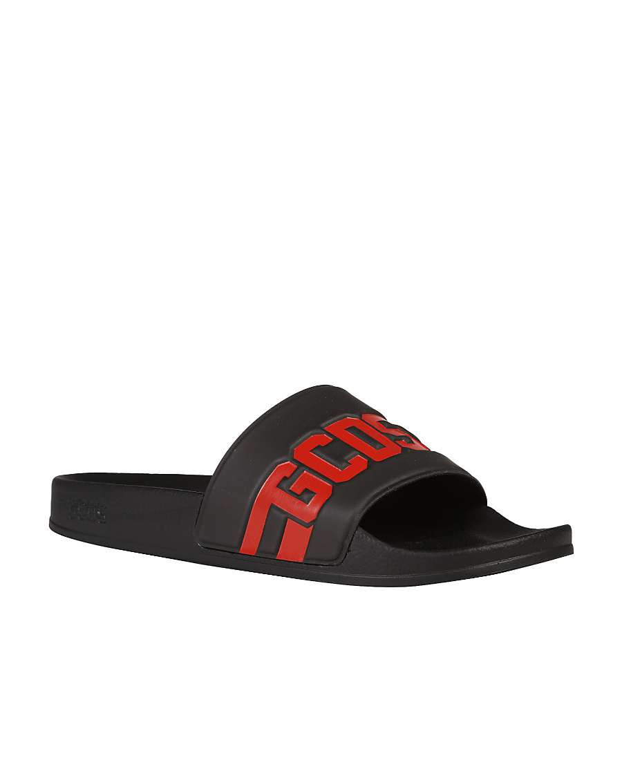 Gcds Logo Open-toed Sandals