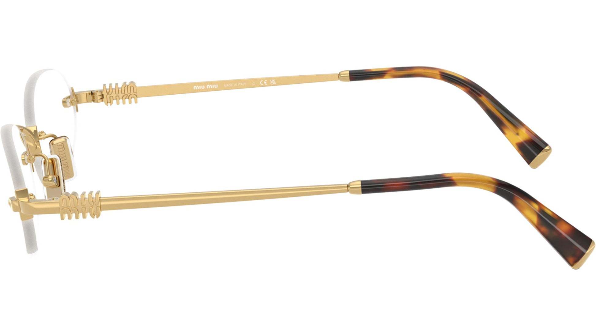 Miu Miu Eyewear Sunglasses In White