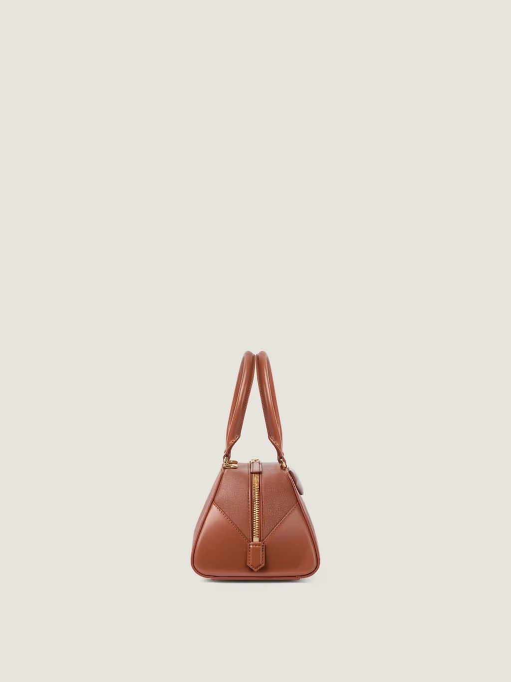 Givenchy Caramel Leather Small Antigona Handbag In Brown