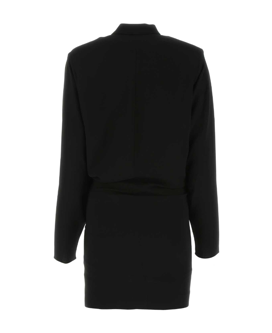 Isabel Marant Lazeli Draped Sequin-embellished Crepe Mini Dress In Black