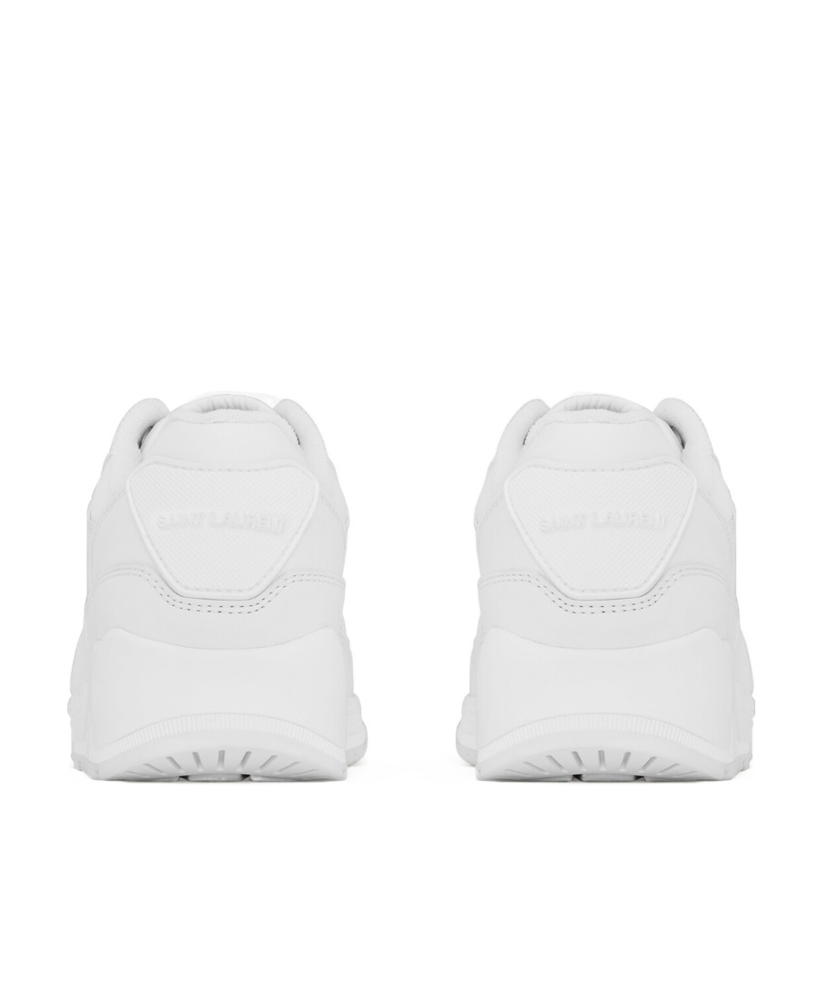 Saint Laurent Bump Sneakers In White